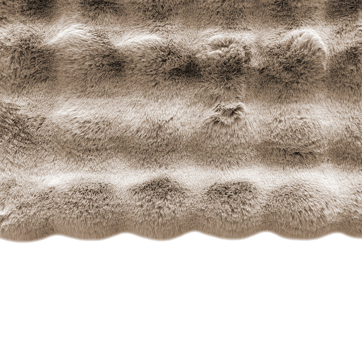 Plaid Nordic Plush beige 150x200