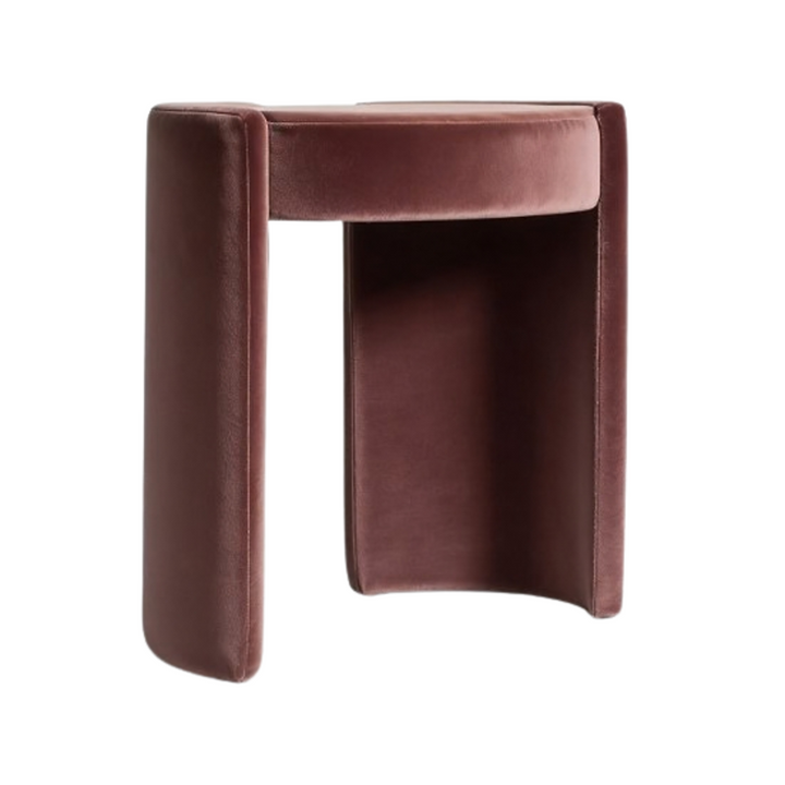Bureau Roxenne blossom chenille dressing table