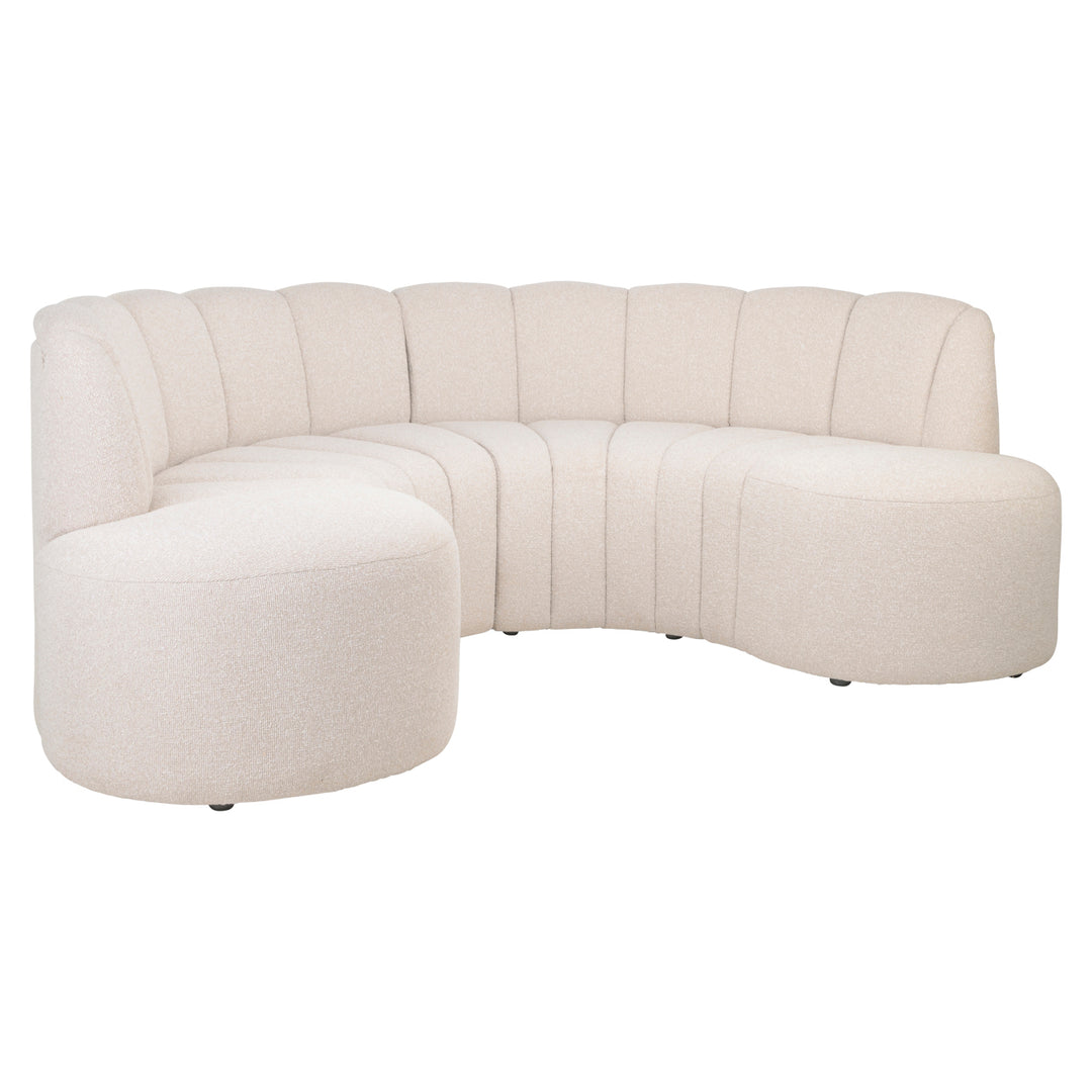 Eetkamer bank Landmark lodge desert round - fully upholstered (Set of 2)