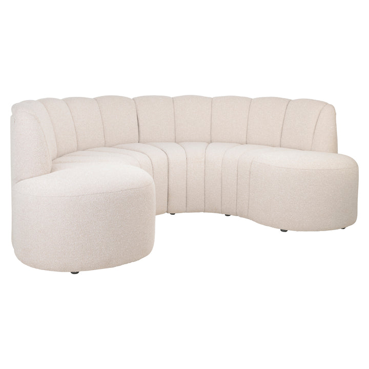 Eetkamer bank Landmark lodge desert round - fully upholstered (Set of 2)