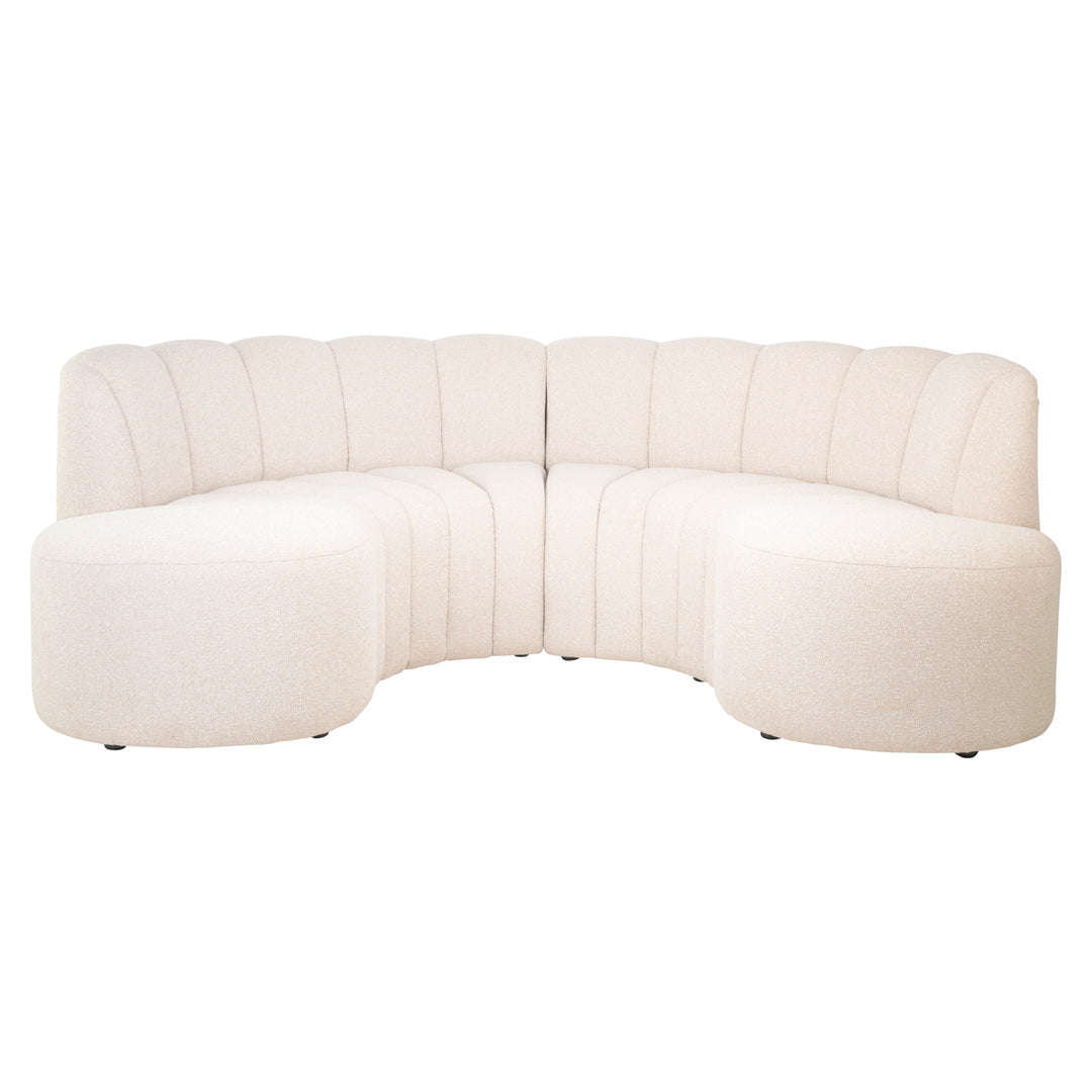 Eetkamer bank Landmark lodge desert round - fully upholstered (Set of 2)