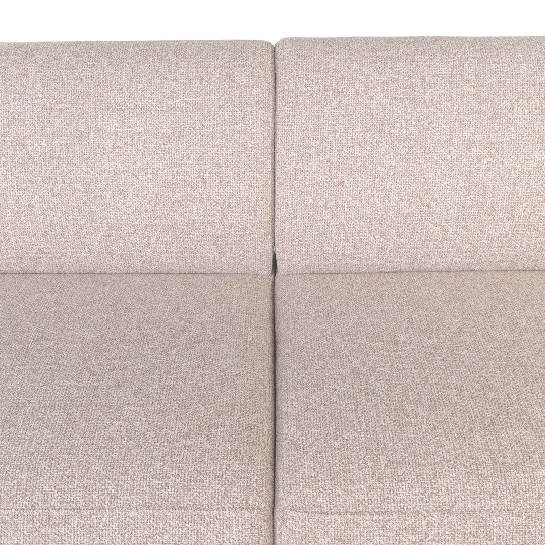 Eetkamer bank Sorrobon cayenne brown straight (Set of 2)