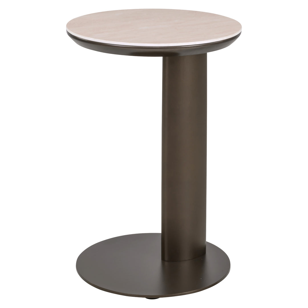 Bankbijzettafel Ritz brown