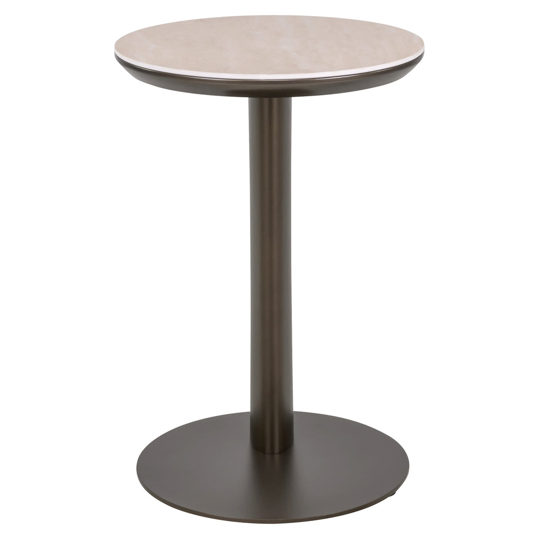 Bankbijzettafel Ritz brown