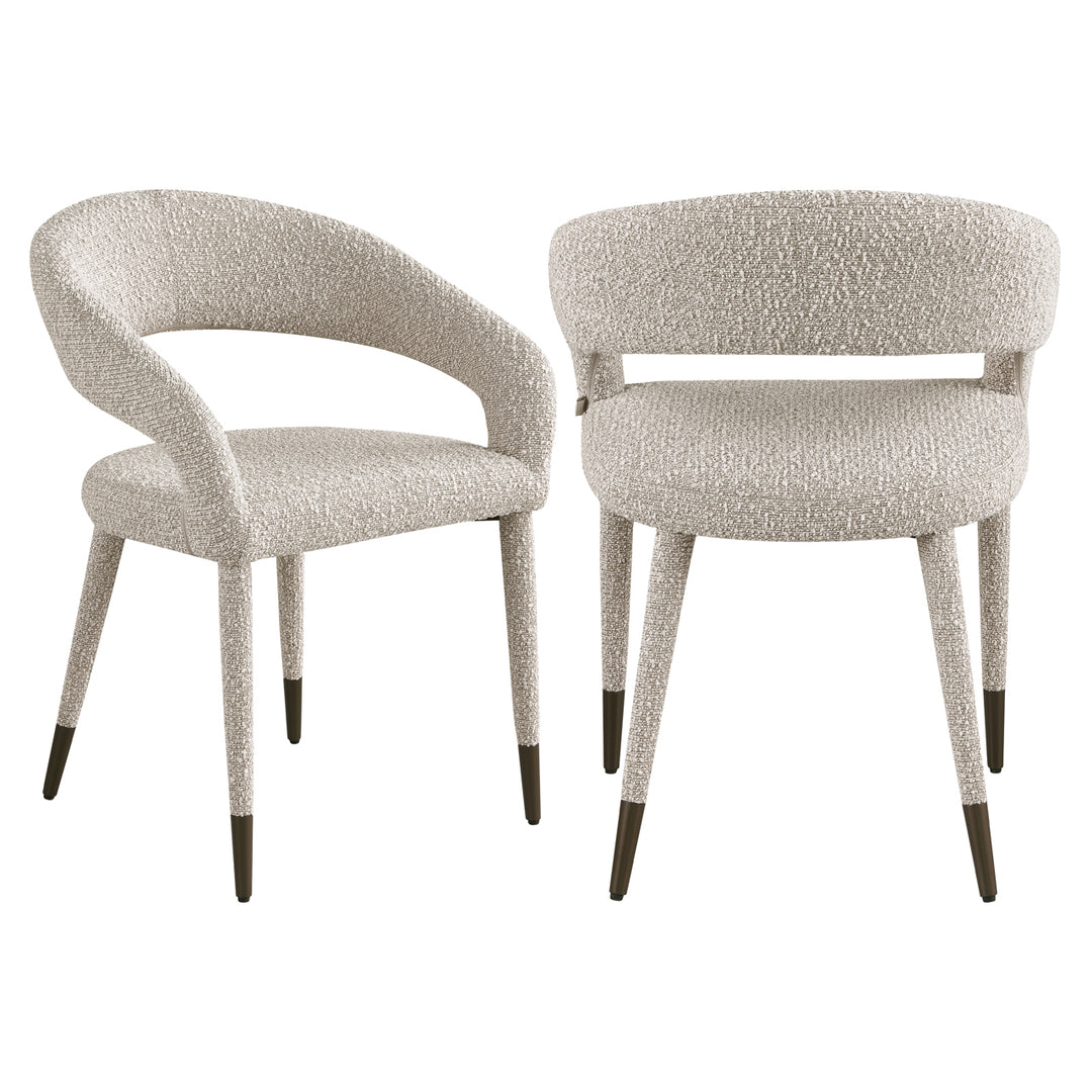 Eetkamerstoel Gia natural chunky