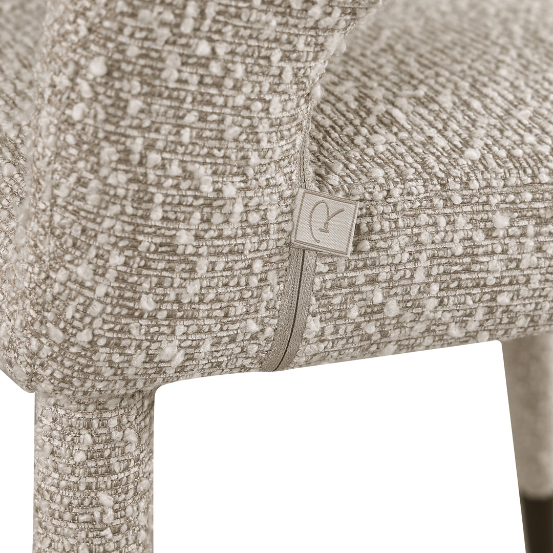 Eetkamerstoel Gia natural chunky