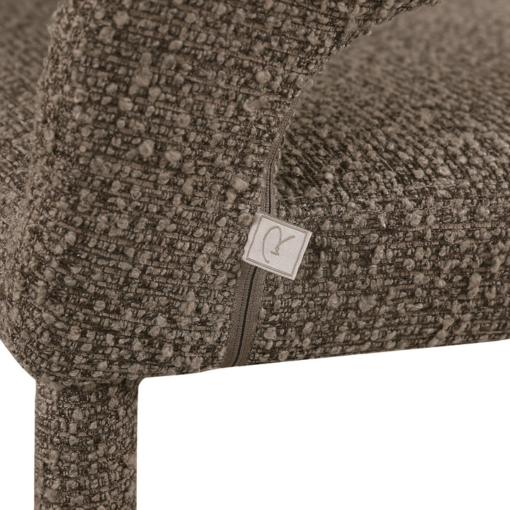 Eetkamerstoel Gia brown chunky