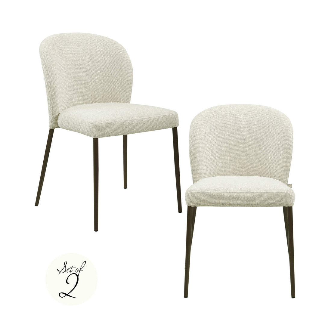 Eetkamerstoel Stacker  biscotti fire retardant (Set of 2)