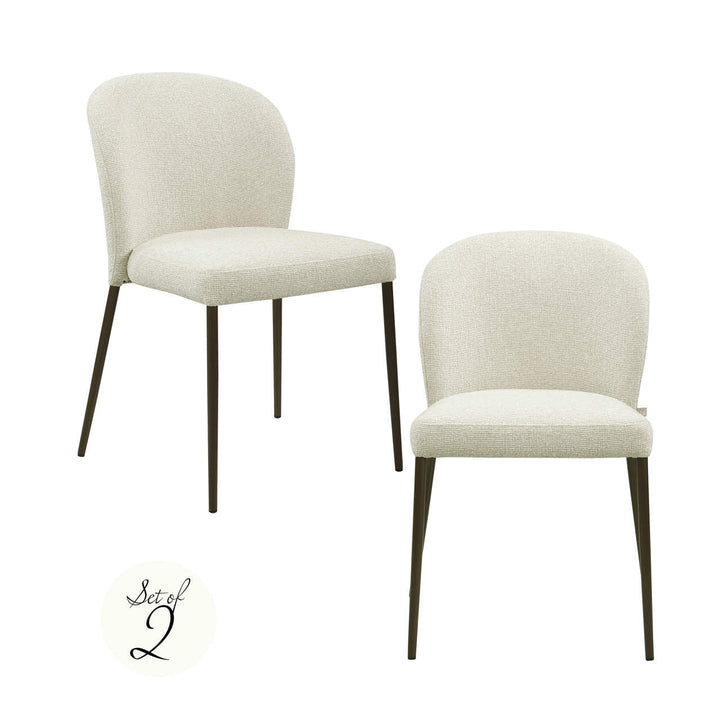 Eetkamerstoel Stacker  biscotti fire retardant (Set of 2)