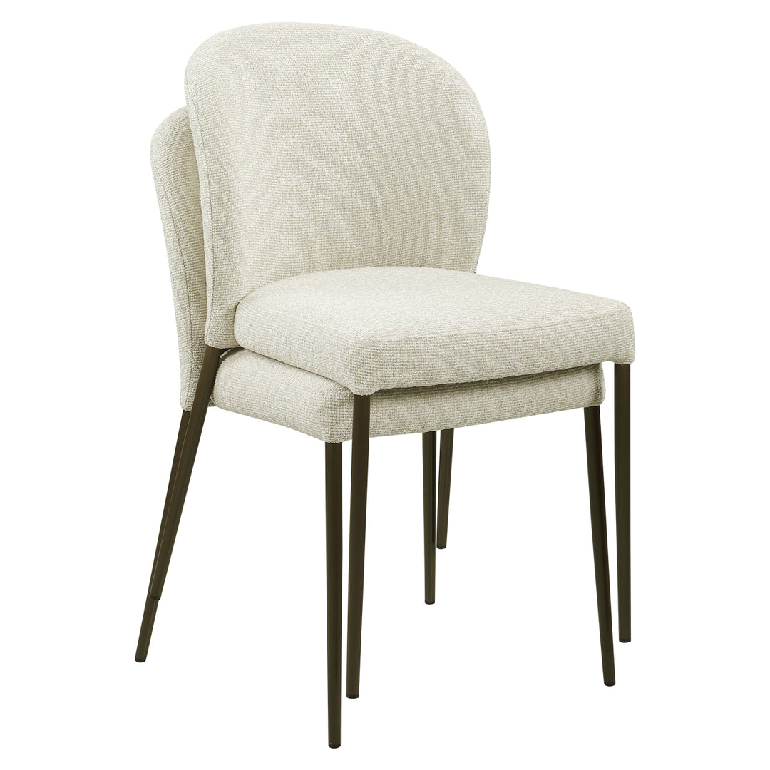 Eetkamerstoel Stacker  biscotti fire retardant (Set of 2)