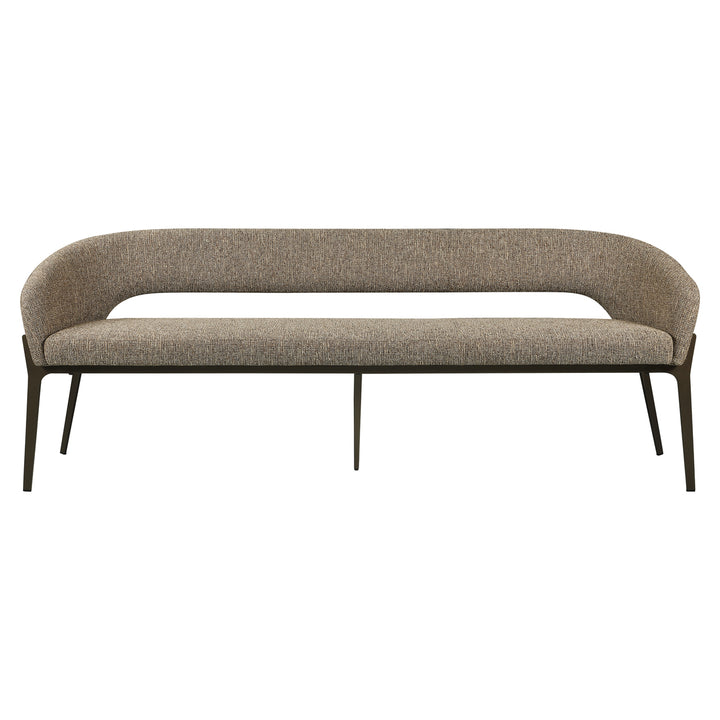 Eetkamer bank Kenzi brown tweed