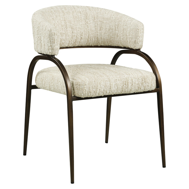 Eetkamerstoel Charda  beige angora