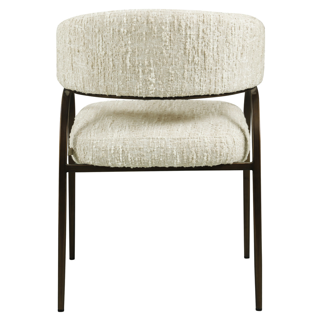 Eetkamerstoel Charda  beige angora