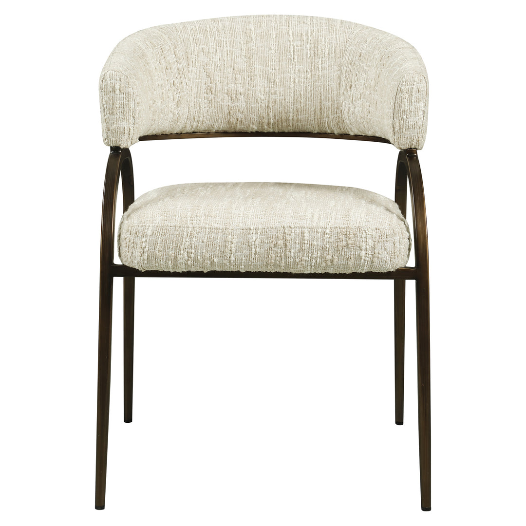 Eetkamerstoel Charda  beige angora
