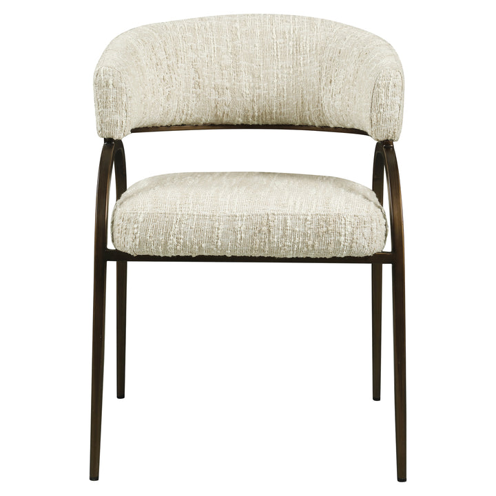 Eetkamerstoel Charda  beige angora