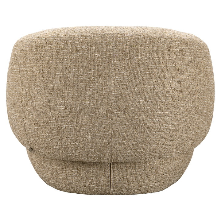 Lounge stoel Milano sand tweed fire retardant