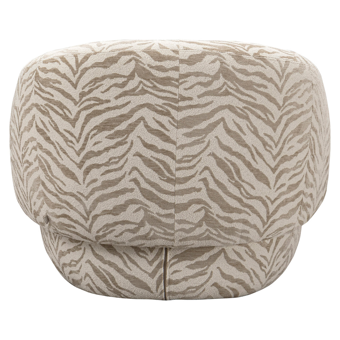 Lounge stoel Milano beige tiger