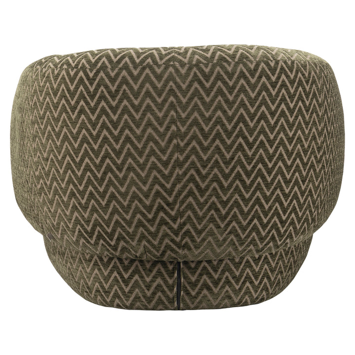 Lounge stoel Milano moss chevron
