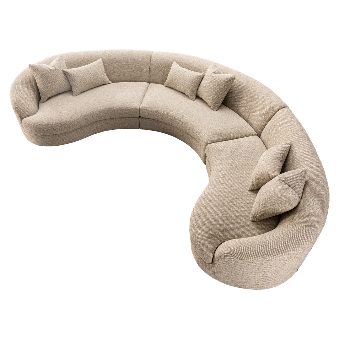 Bank Morena cream blockweave