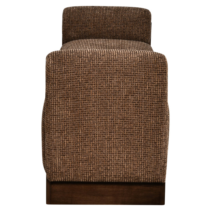 Bank Winslov brown blockweave fire retardant