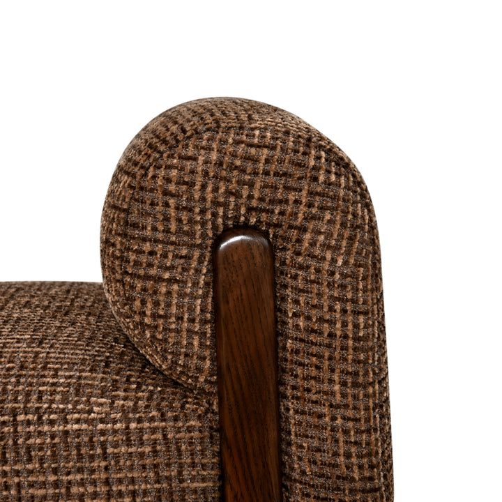 Bank Winslov brown blockweave fire retardant