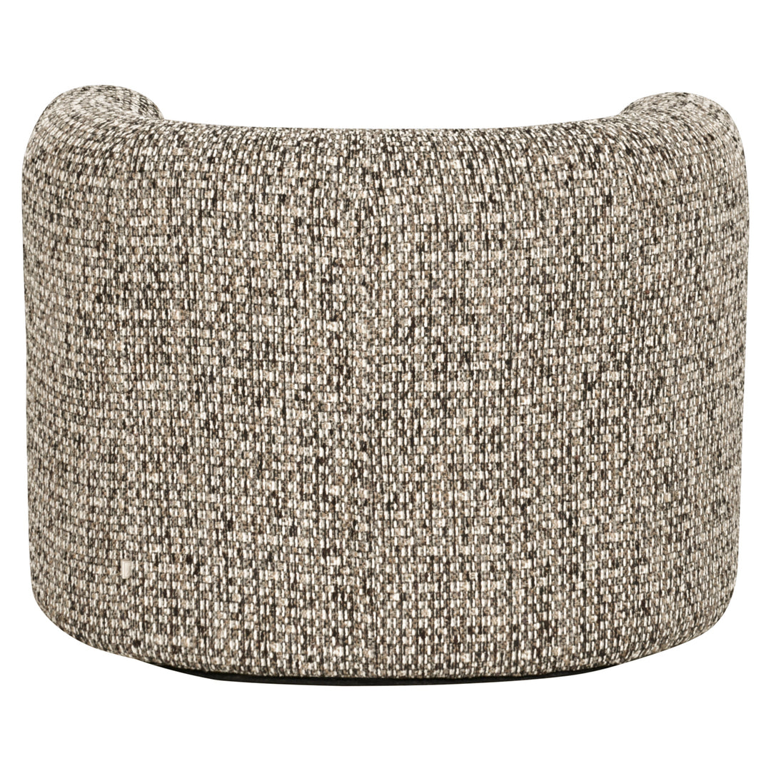 Lounge stoel Talley cobblestone swivel