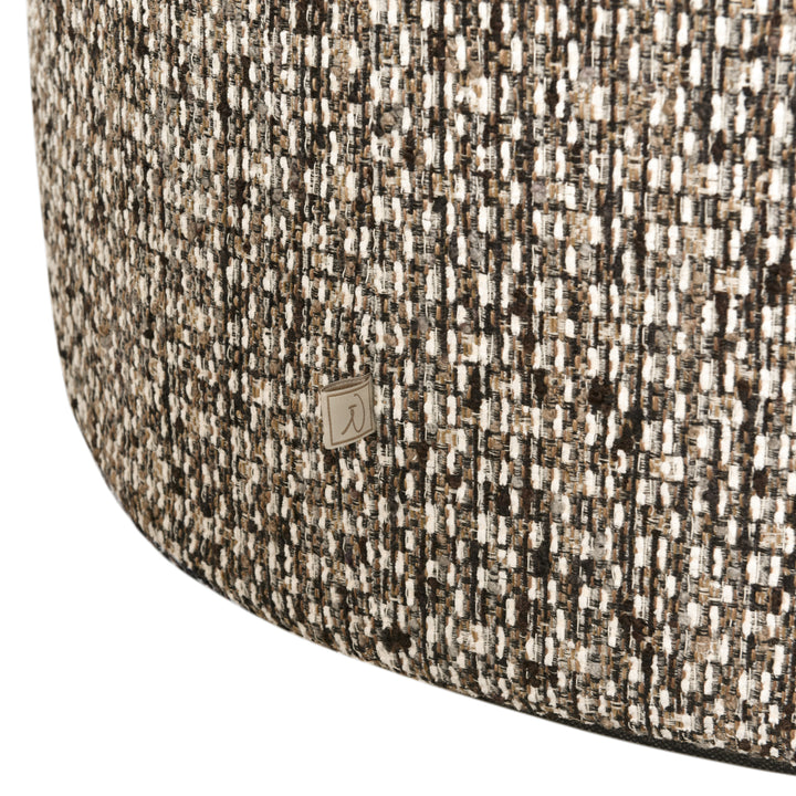 Lounge stoel Talley cobblestone swivel