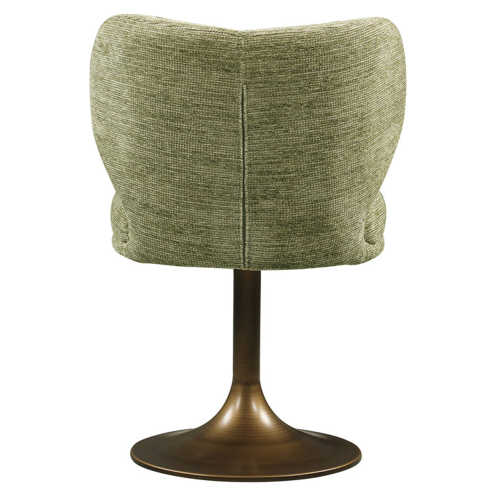 Eetkamerstoel Amely pistache softweave swivel