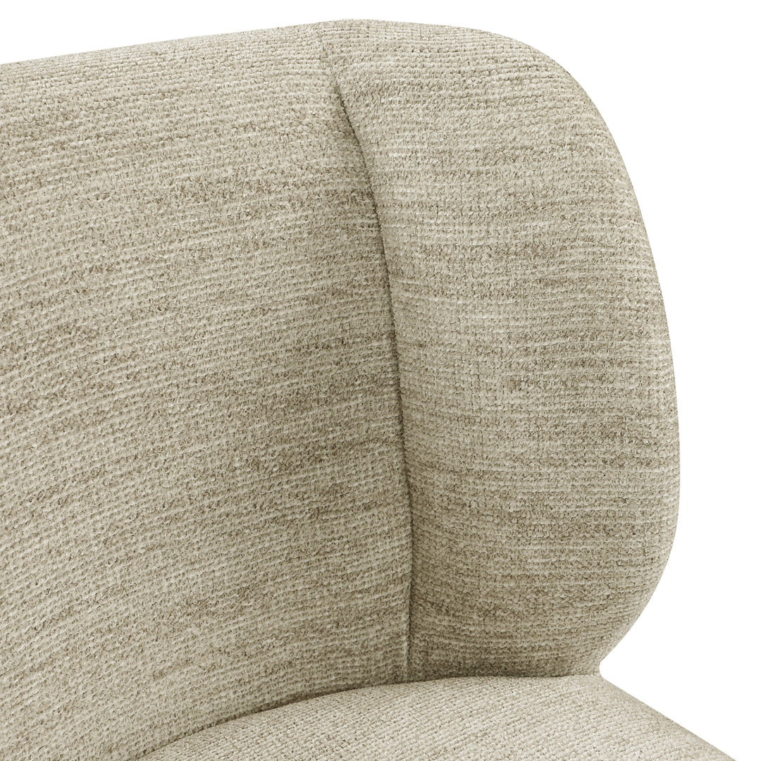 Eetkamerstoel Fiona natural softweave swivel