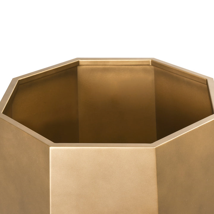 Plantenbak Axis bronze gold large