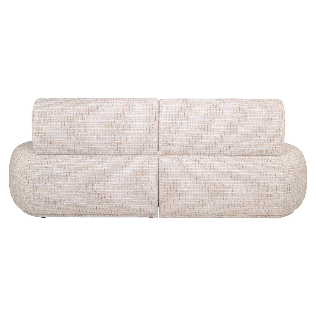 Eetkamer bank Sorrobon trendy cream open end left straight