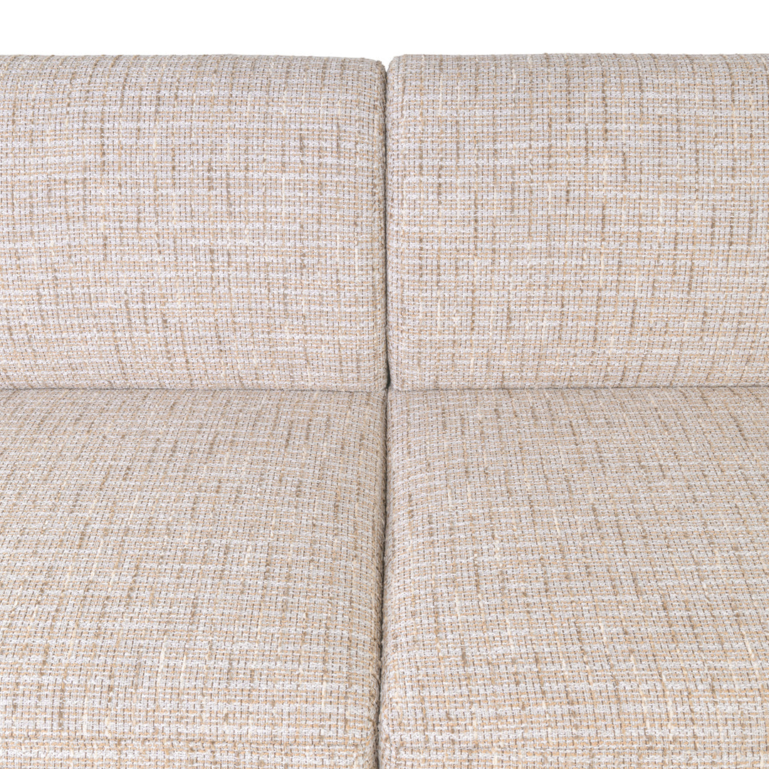 Eetkamer bank Sorrobon trendy cream open end left straight