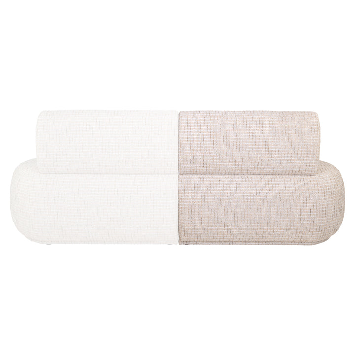 Eetkamer bank Sorrobon trendy cream open end left straight