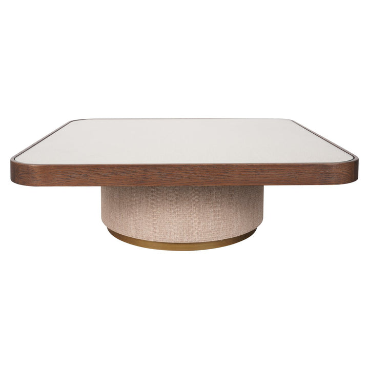 Salontafel Willox beige  including glass (Set of 2)