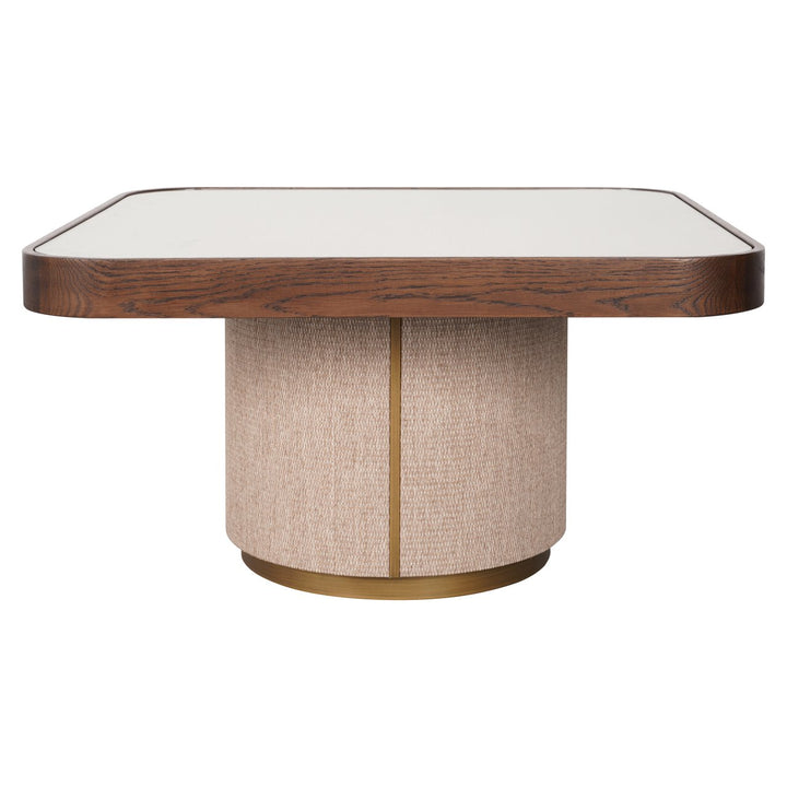 Salontafel Willox beige  including glass (Set of 2)