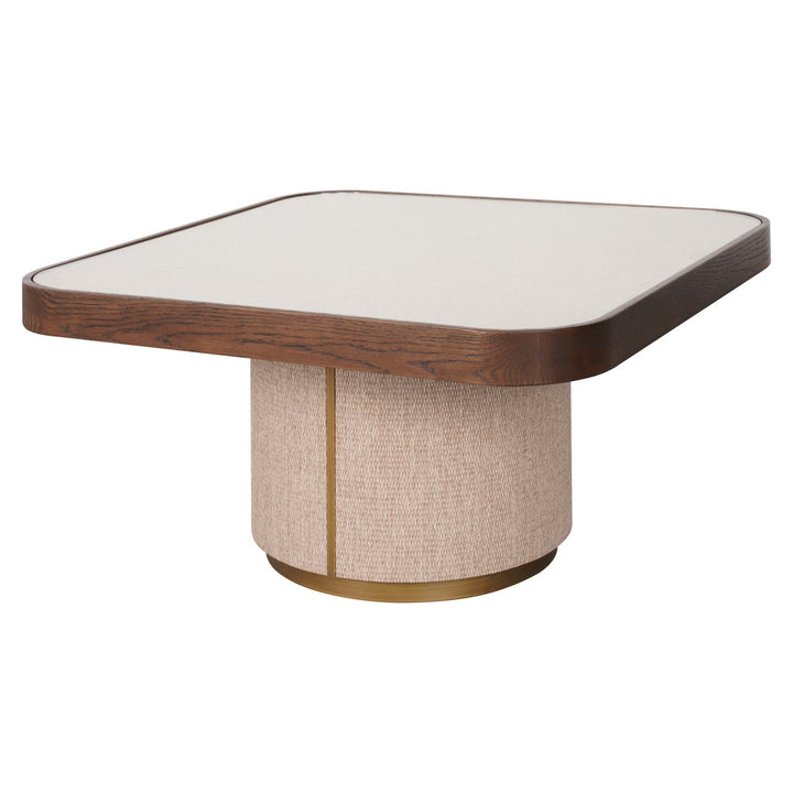 Salontafel Willox beige  including glass (Set of 2)