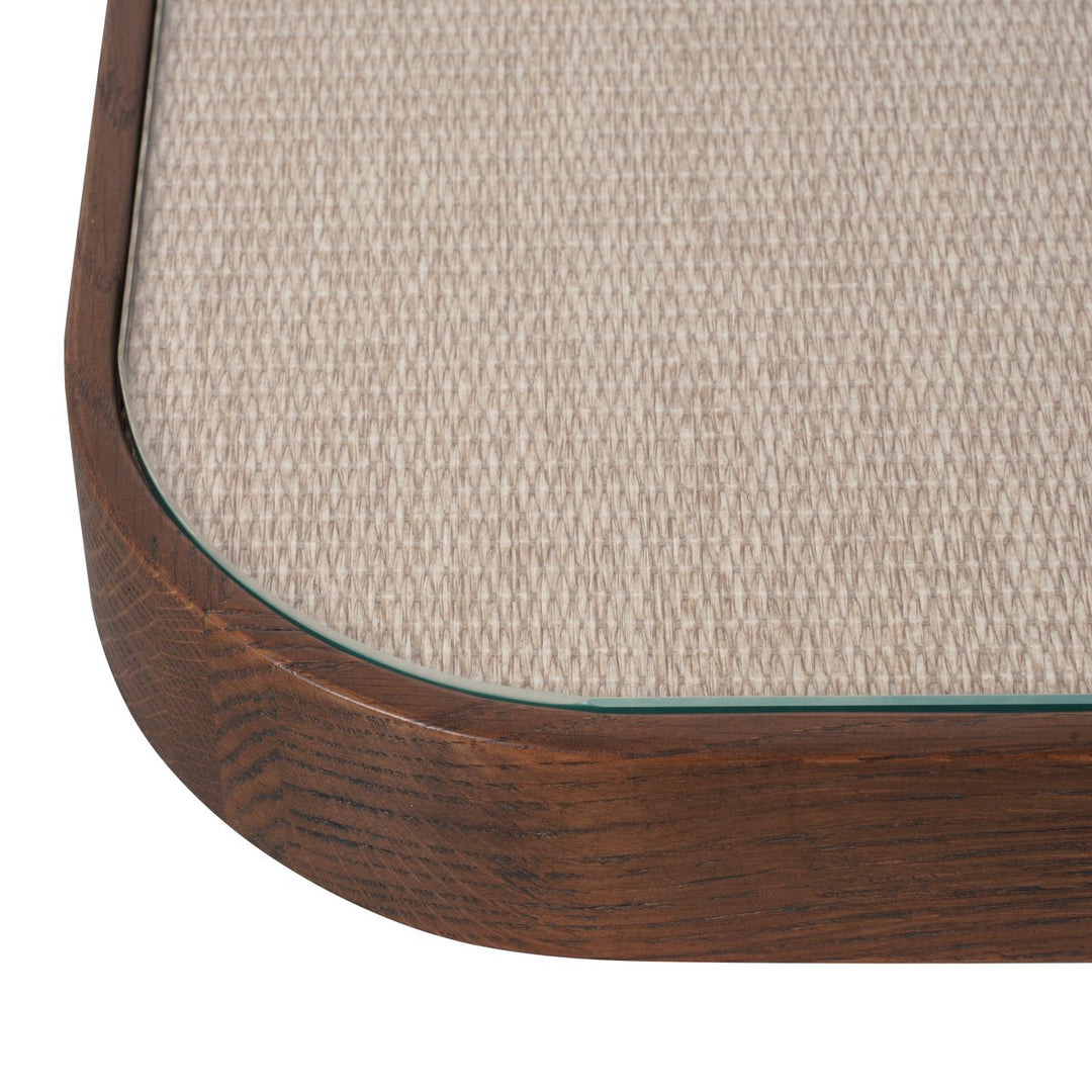 Salontafel Willox beige  including glass (Set of 2)