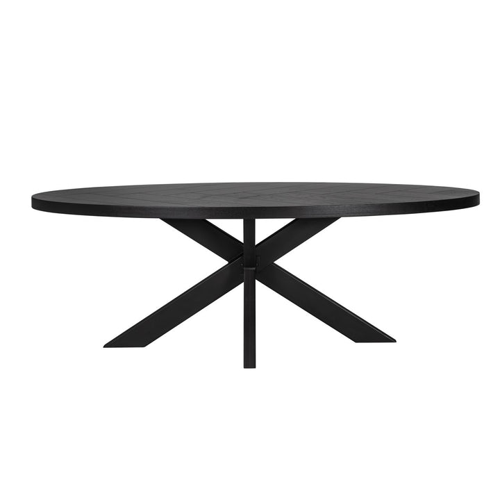 Eettafel Spider black base