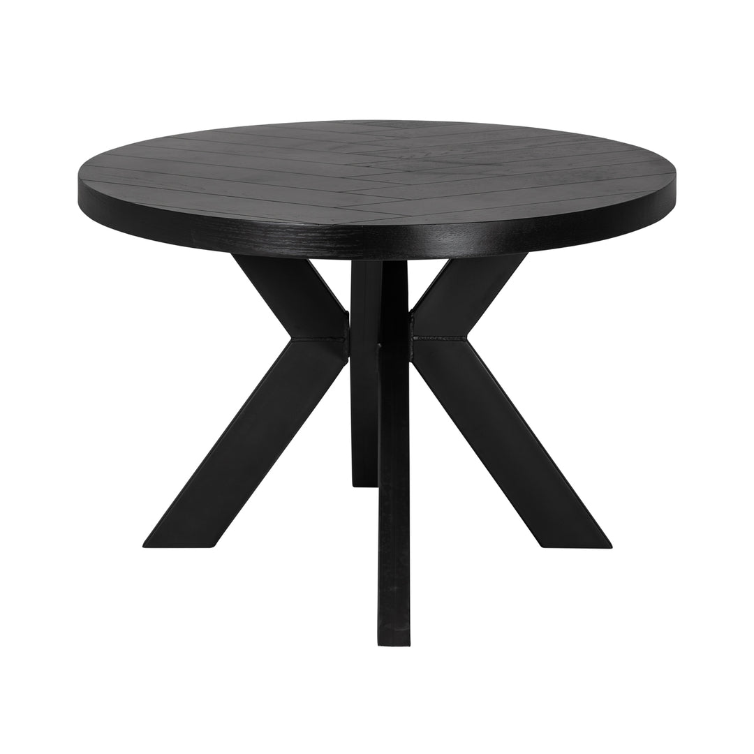 Eettafel Spider black base