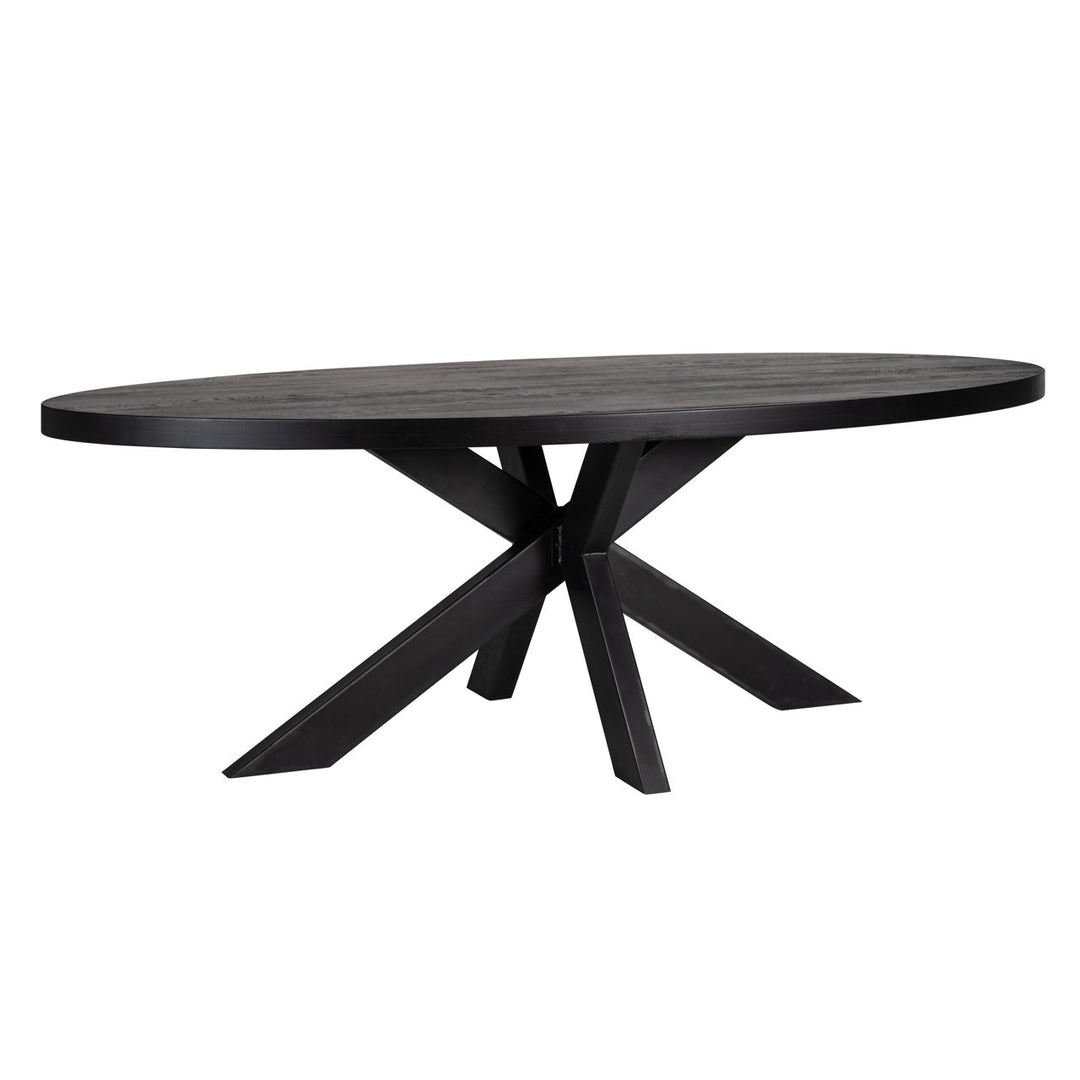 Eettafel Spider black base