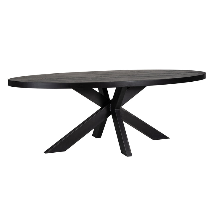 Eettafel Spider black base