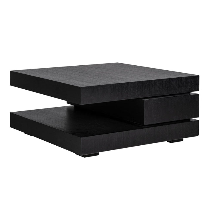 Salontafel Oakura black 90x90