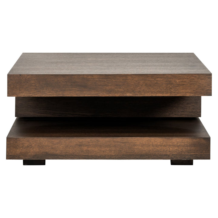 Salontafel Oakura brown 90x90