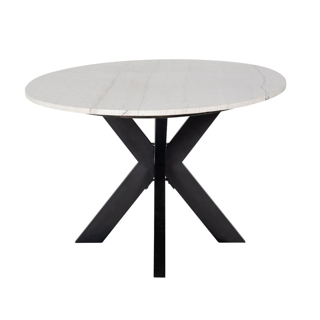 Eettafel Lexington white oval 230