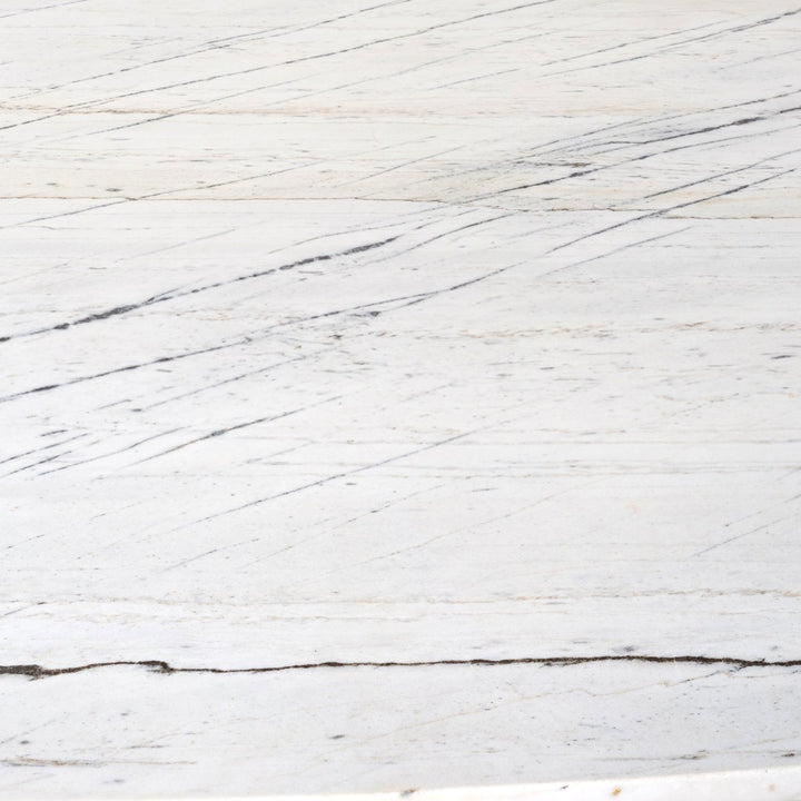Eettafel Lexington white oval 230