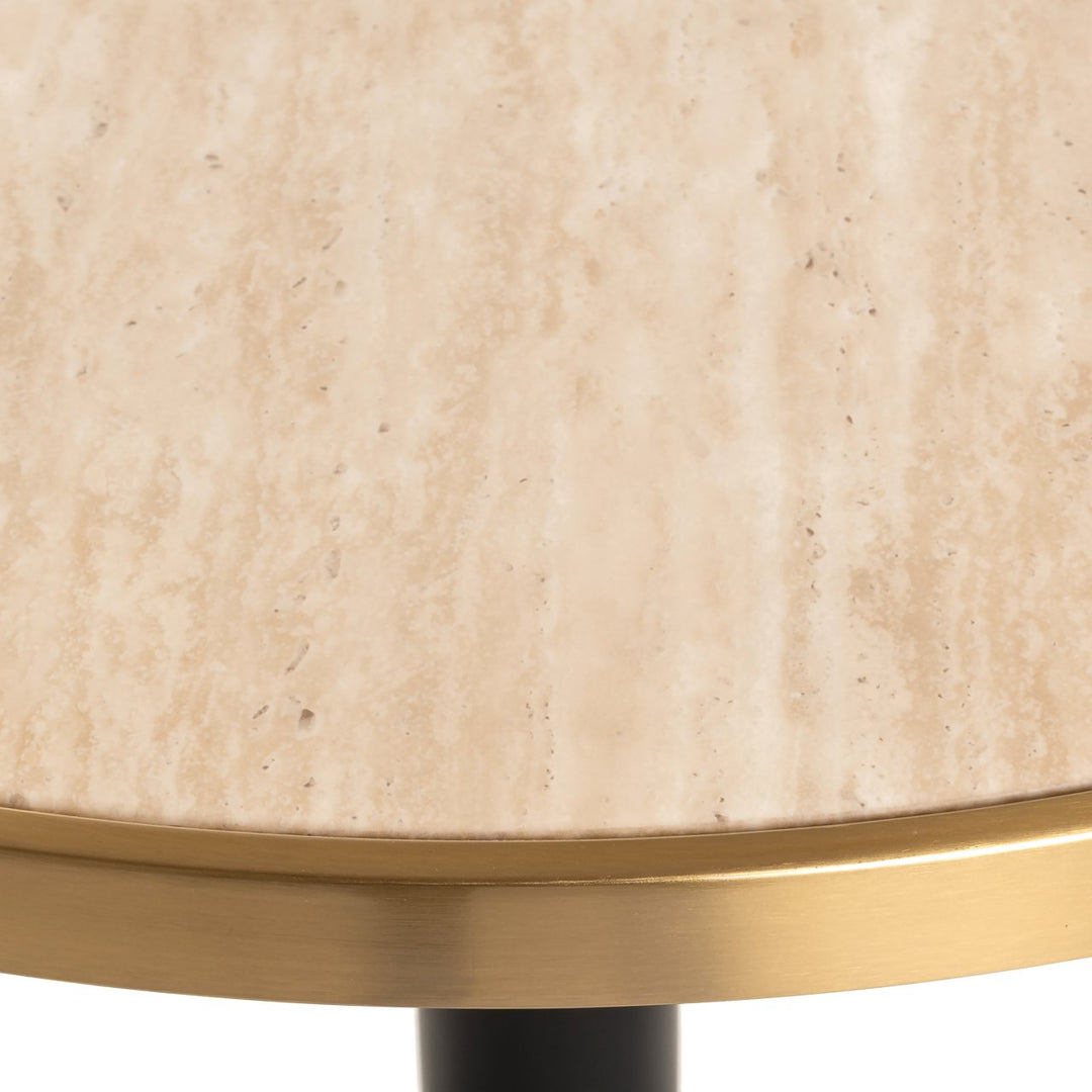 Bistrotafel Brazza beige 80Ø