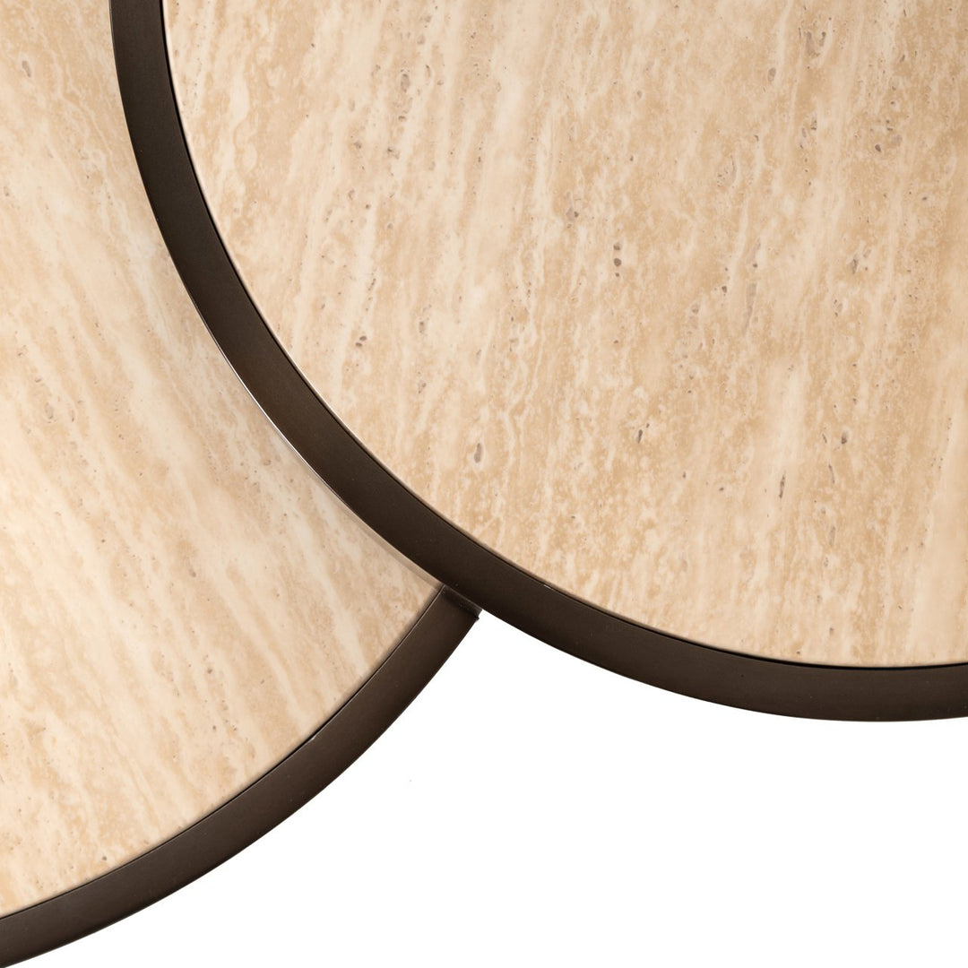 Salontafel Ronson beige (Set of 2)