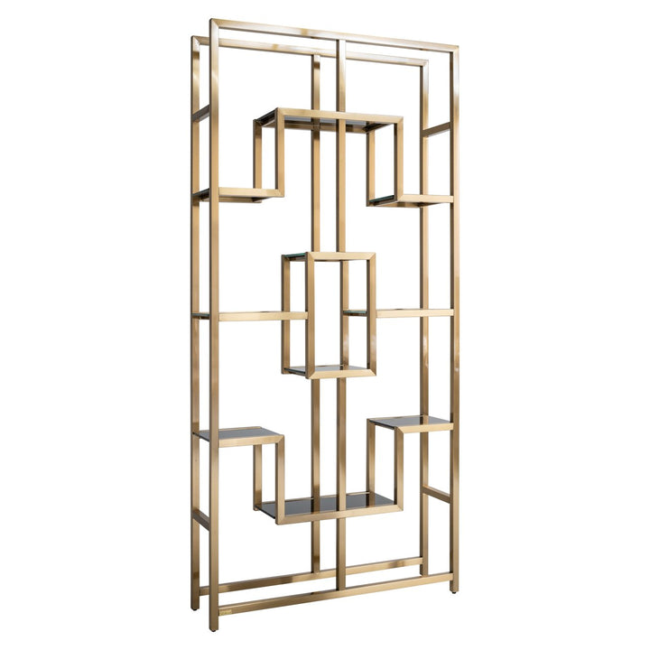 Wandkast Magnus brushed gold