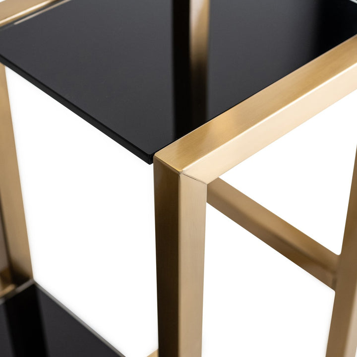 Wandkast Magnus brushed gold