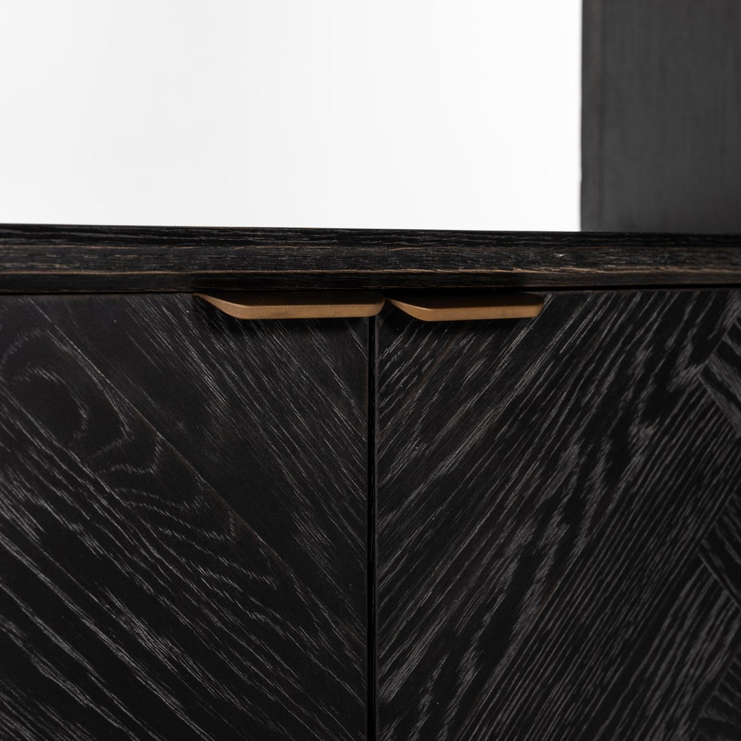 Wandkast Blackbone Brass black rustic